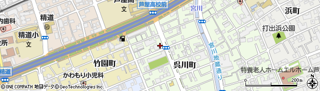 趙鍼灸院周辺の地図