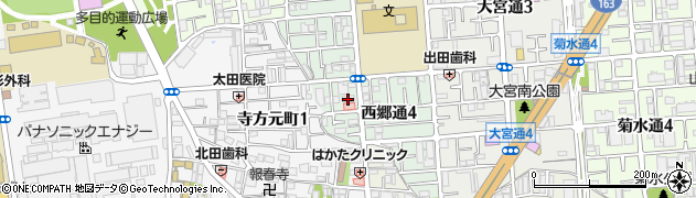 枚方信用金庫守口東支店周辺の地図
