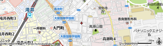 大阪府守口市馬場町周辺の地図