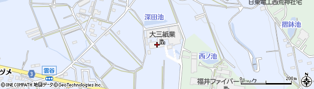 愛知県豊橋市雲谷町外ノ谷55周辺の地図