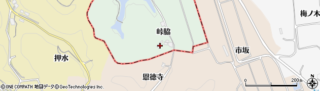 愛知県美浜町（知多郡）豊丘（峠脇）周辺の地図
