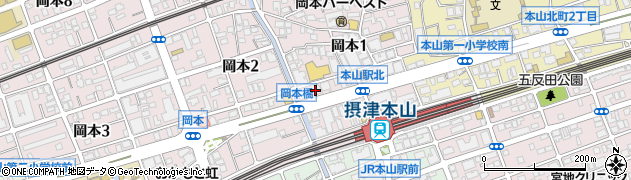 わくわく創造アトリエ神戸　岡本プレイルーム周辺の地図