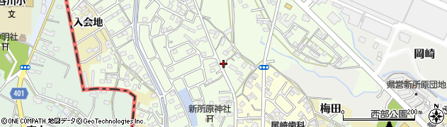 静岡県湖西市梅田721周辺の地図