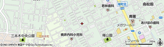 愛知県豊橋市曙町若松158周辺の地図