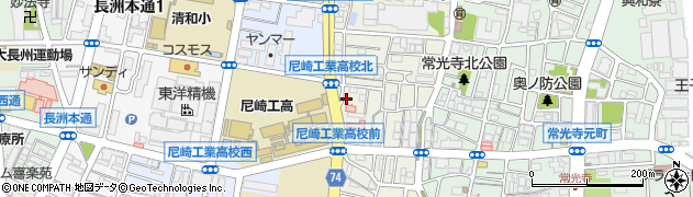 尼崎停車場線周辺の地図