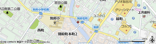兵庫県加古川市別府町本町1丁目68周辺の地図