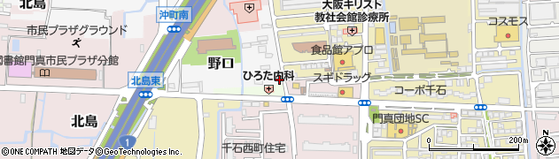 大阪府門真市野口833-3周辺の地図