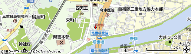 ビジネスホテル三徳周辺の地図
