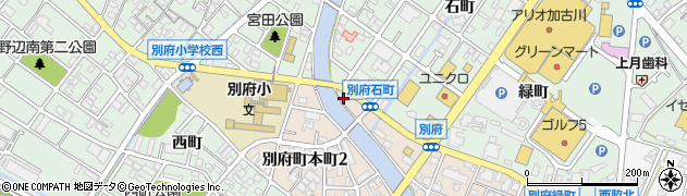 兵庫県加古川市別府町本町1丁目70周辺の地図