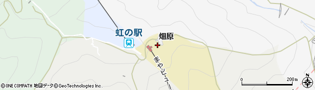 兵庫県神戸市灘区畑原周辺の地図