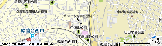 自衛隊兵庫地方協力本部神戸地区隊北神戸募集案内所周辺の地図