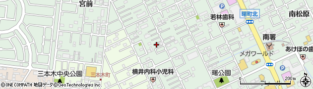 愛知県豊橋市曙町若松174周辺の地図
