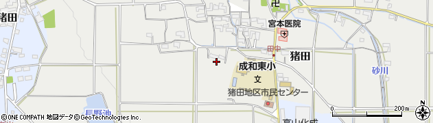 三重県伊賀市猪田1131周辺の地図
