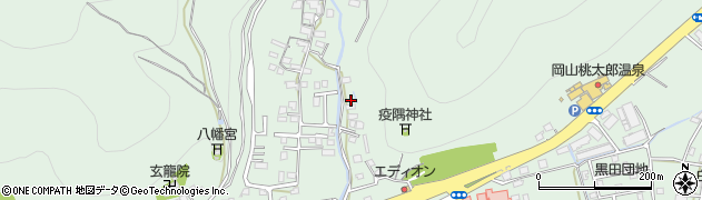 岡山県岡山市北区牟佐153周辺の地図
