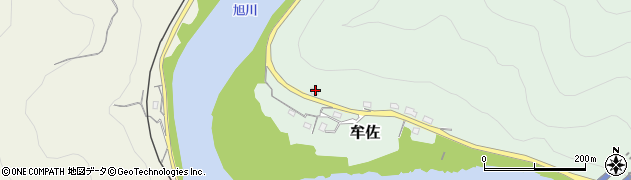 岡山県岡山市北区牟佐1768周辺の地図