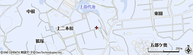愛知県知多郡南知多町大井下二本松87周辺の地図