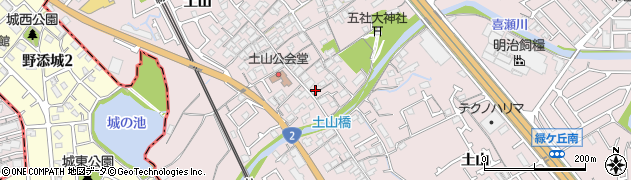 兵庫県加古川市平岡町土山294周辺の地図