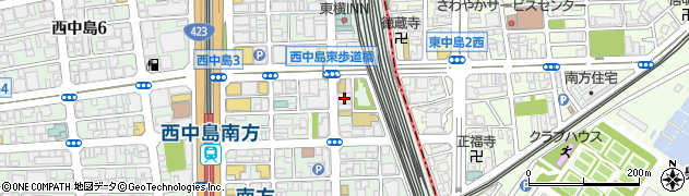 ガルエージェンシー心斎橋周辺の地図