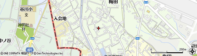 静岡県湖西市梅田860周辺の地図