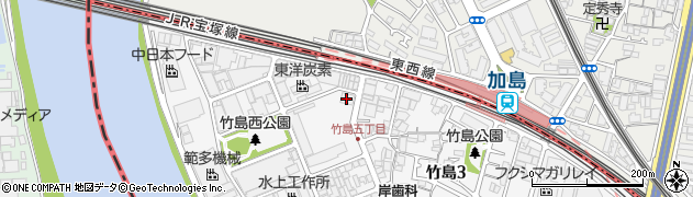 株式会社高田クレーン興業周辺の地図