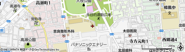 大阪府守口市松下町周辺の地図