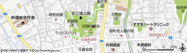 淡海国玉神社周辺の地図