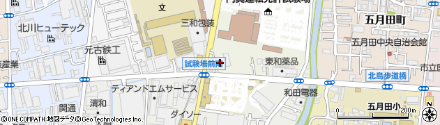 大阪府門真市一番町24周辺の地図