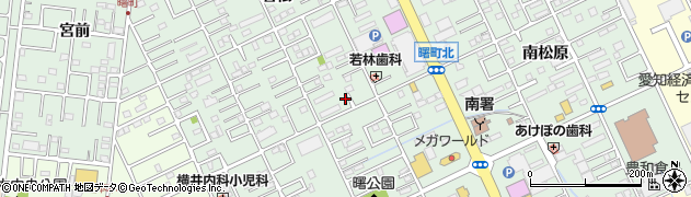 愛知県豊橋市曙町若松136周辺の地図