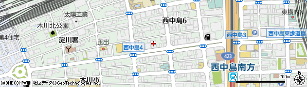 株式会社ファンフィールド　大阪事務所　西日本営業本部周辺の地図
