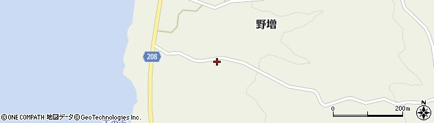 東京都大島町野増351周辺の地図