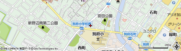 兵庫県加古川市別府町宮田町52周辺の地図