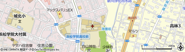 浜松学院高等学校周辺の地図
