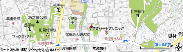 宣光寺周辺の地図