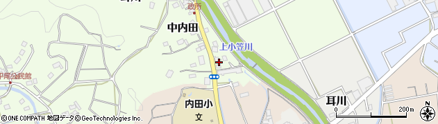 静岡県菊川市中内田4752周辺の地図