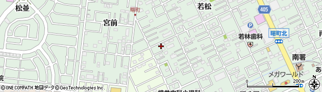 愛知県豊橋市曙町若松186周辺の地図