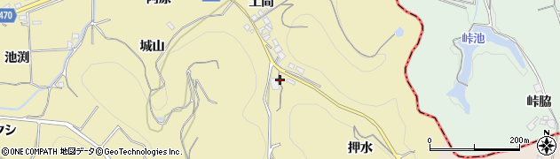 愛知県南知多町（知多郡）山海（押水）周辺の地図