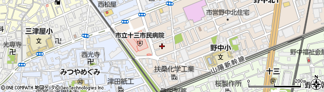 成輝自動車株式会社周辺の地図