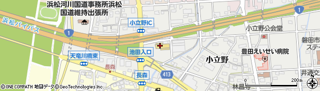 UDトラックスジャパン株式会社浜松支店周辺の地図
