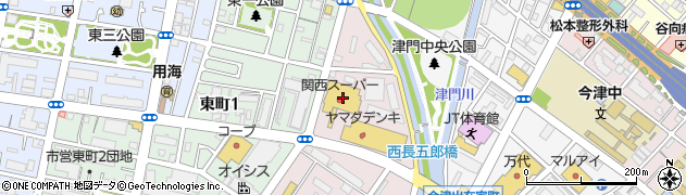 関西スーパー浜松原店周辺の地図
