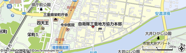 三重県肥料商業組合周辺の地図