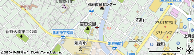 兵庫県加古川市別府町宮田町33周辺の地図