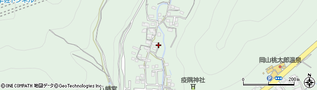岡山県岡山市北区牟佐1107周辺の地図