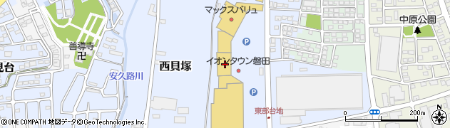ゴルフ５イオンタウン磐田店周辺の地図