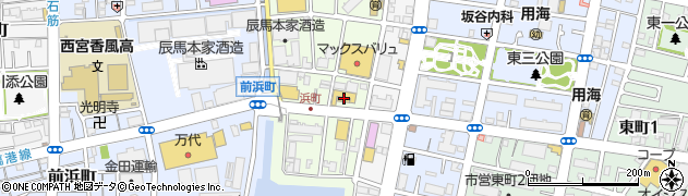 白鹿記念酒造博物館　酒蔵館周辺の地図