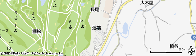 京都府木津川市加茂町大野道端周辺の地図