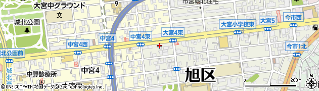 池田泉州銀行大宮町支店周辺の地図