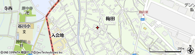 静岡県湖西市梅田691周辺の地図
