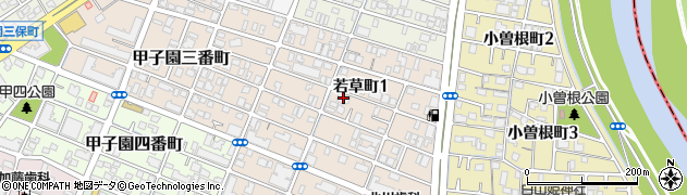 甲子園ガーデンホームズ周辺の地図