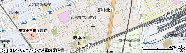 株式会社エイトコンサルタント　大阪支社周辺の地図