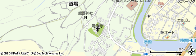 静岡県牧之原市道場68周辺の地図
